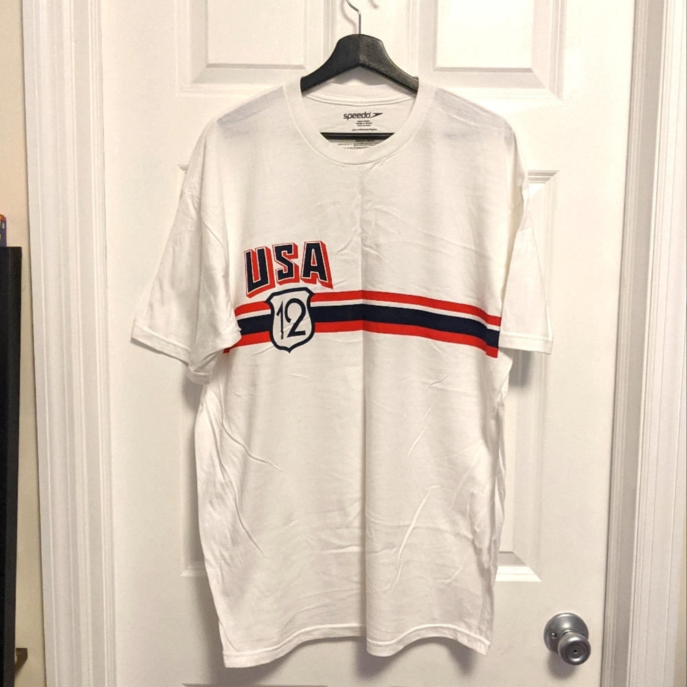 Speedo USA Phelps Tshirt XL